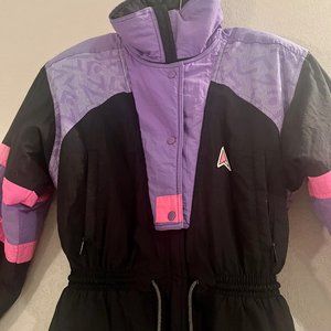 Retro Altitude Ski Jumpsuit (Adult size 0-4 or child XL)